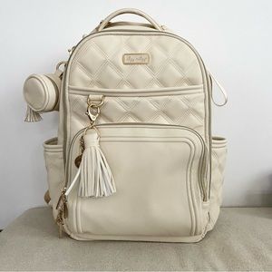 Itzy Ritzy Milk & Honey Diaper Backpack & accessories